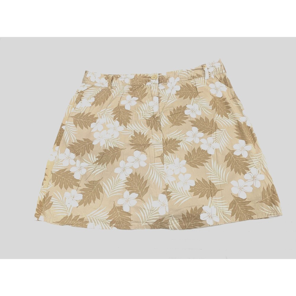 WHITE STAG WOMENS SKIRT SKORT WITH BUILT SHORTS SIZE 10